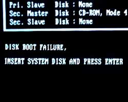 Disk Error